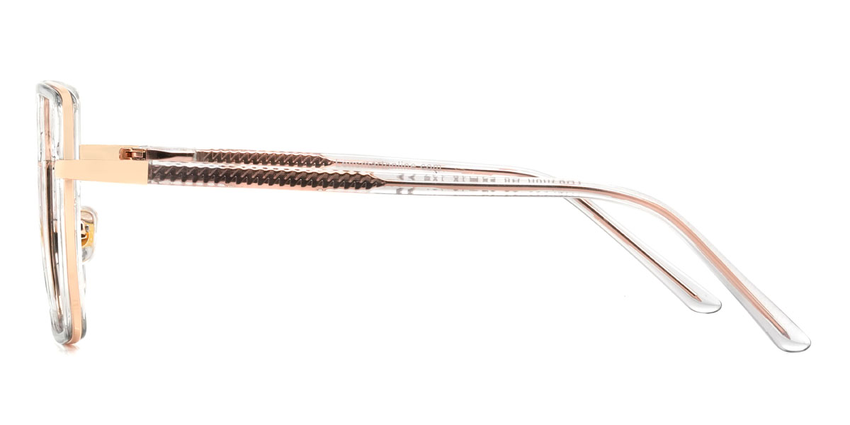 Rose Or Clair Minda Lunettes - Square Glasses