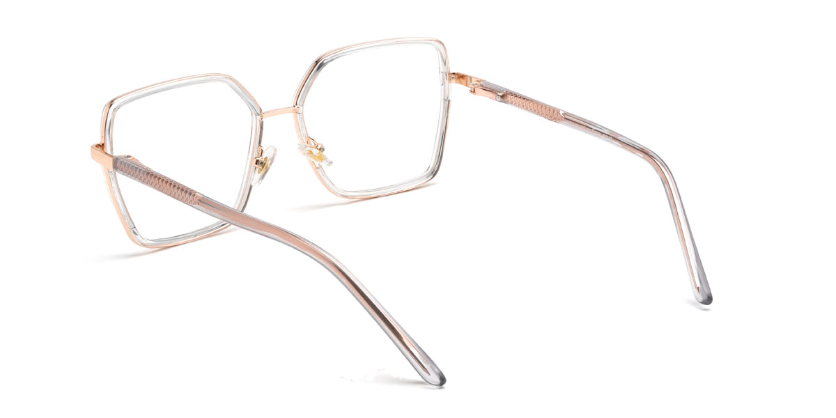 Rose Or Clair Minda Lunettes - Square Glasses