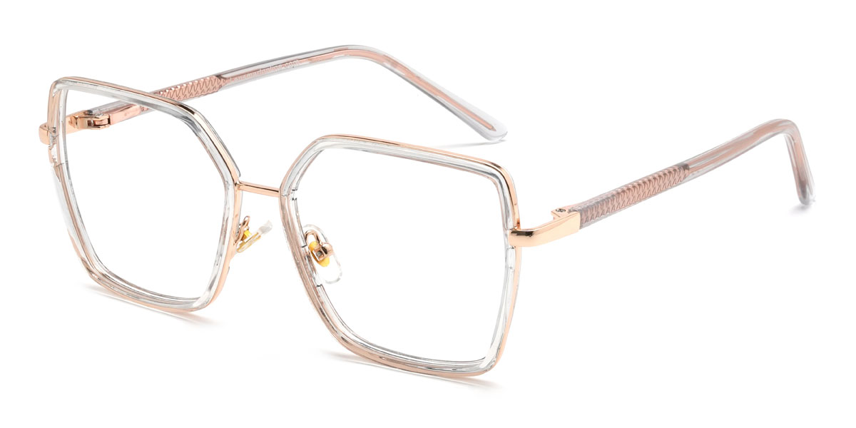 Rose Or Clair Minda Lunettes - Square Glasses