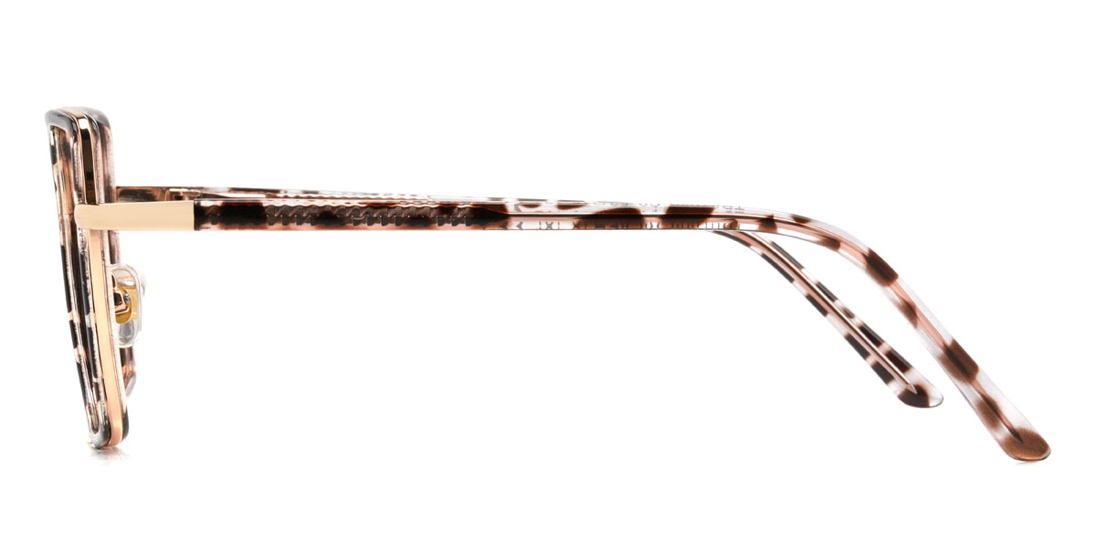 Or Écaille de tortue Minda Lunettes - Square Glasses