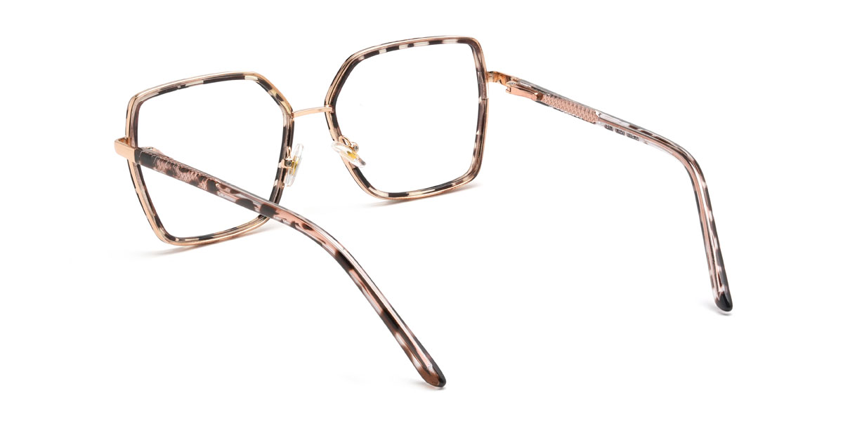 Or Écaille de tortue Minda Lunettes - Square Glasses
