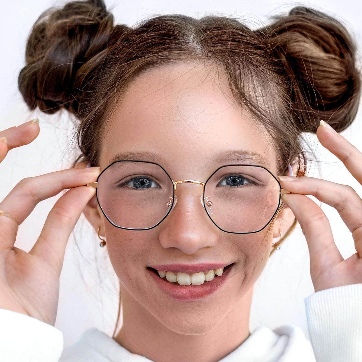 Negro Chelsey (Age 10-16) Gafas - Kids Glasses