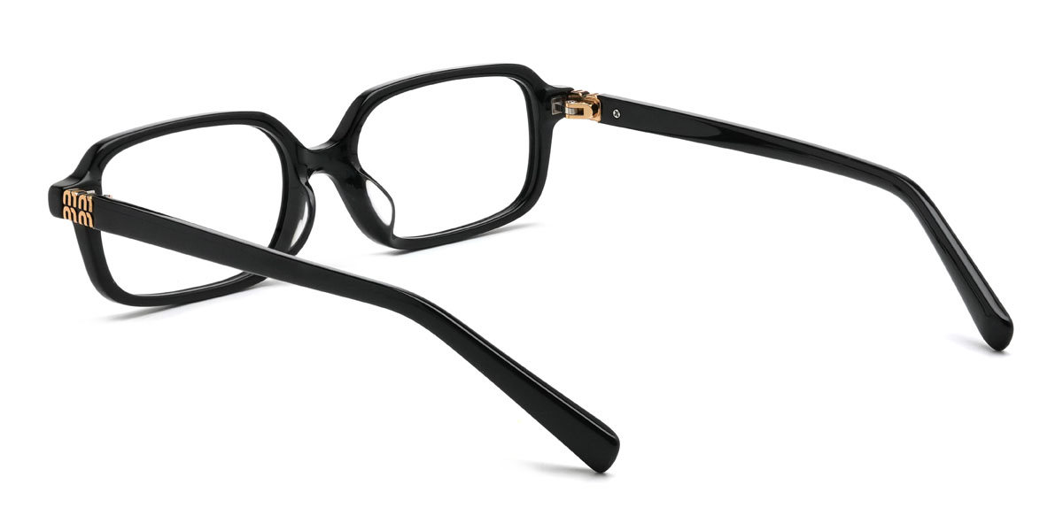 Schwarz Genaro Brille - Rectangle Glasses
