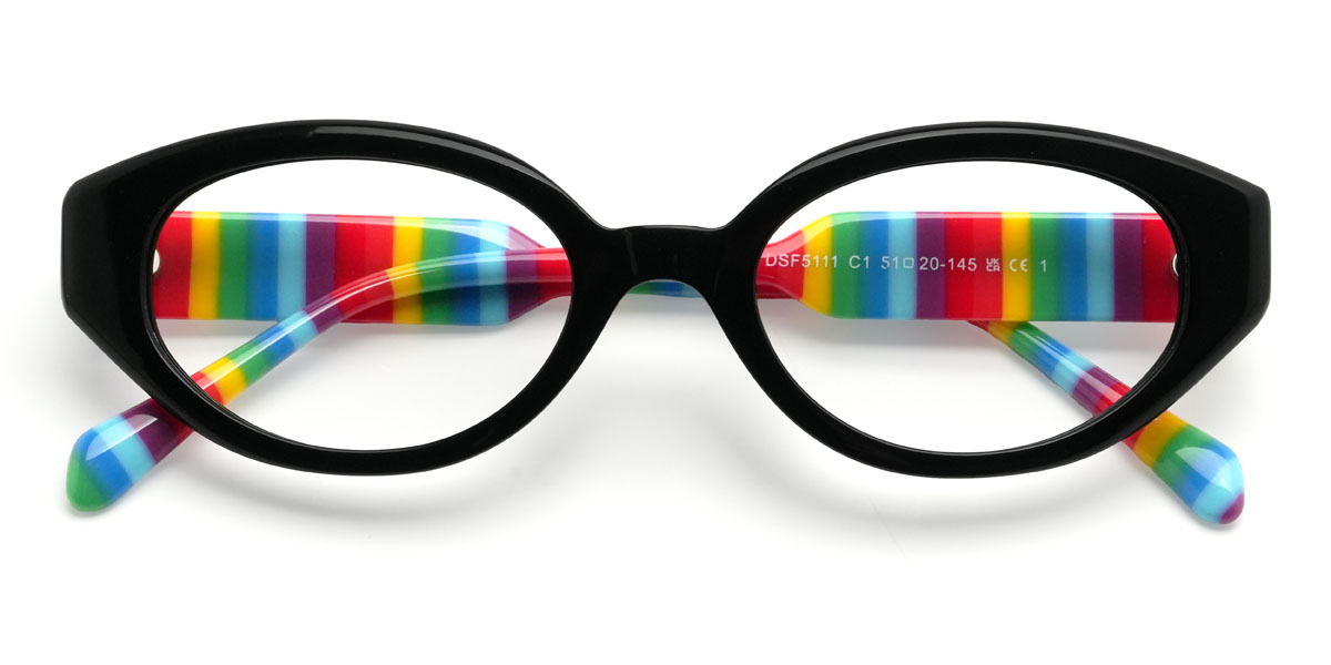 Schwarz Hania Brille - Oval Glasses