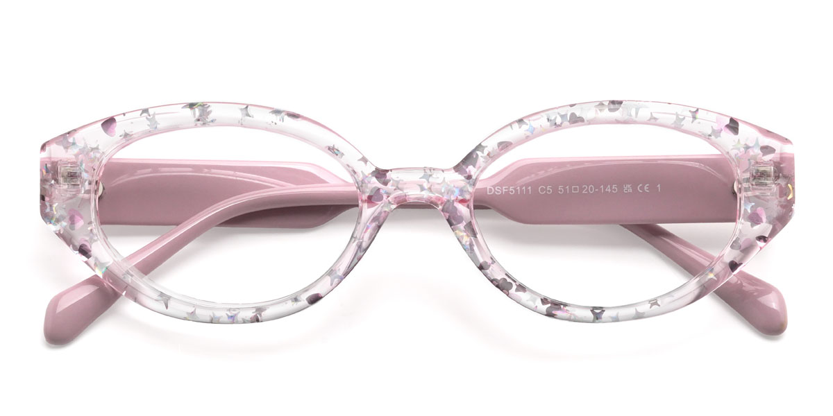 Hell Rosa Hania Brille - Oval Glasses