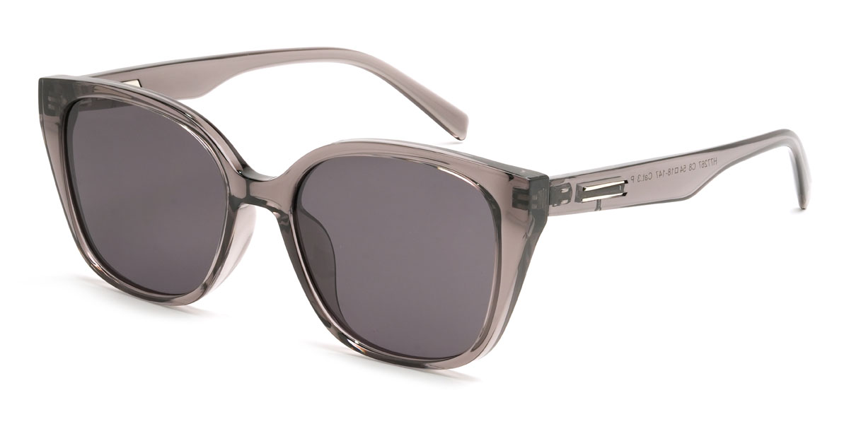 Grau Grau Efrain Brille - Square Sunglasses