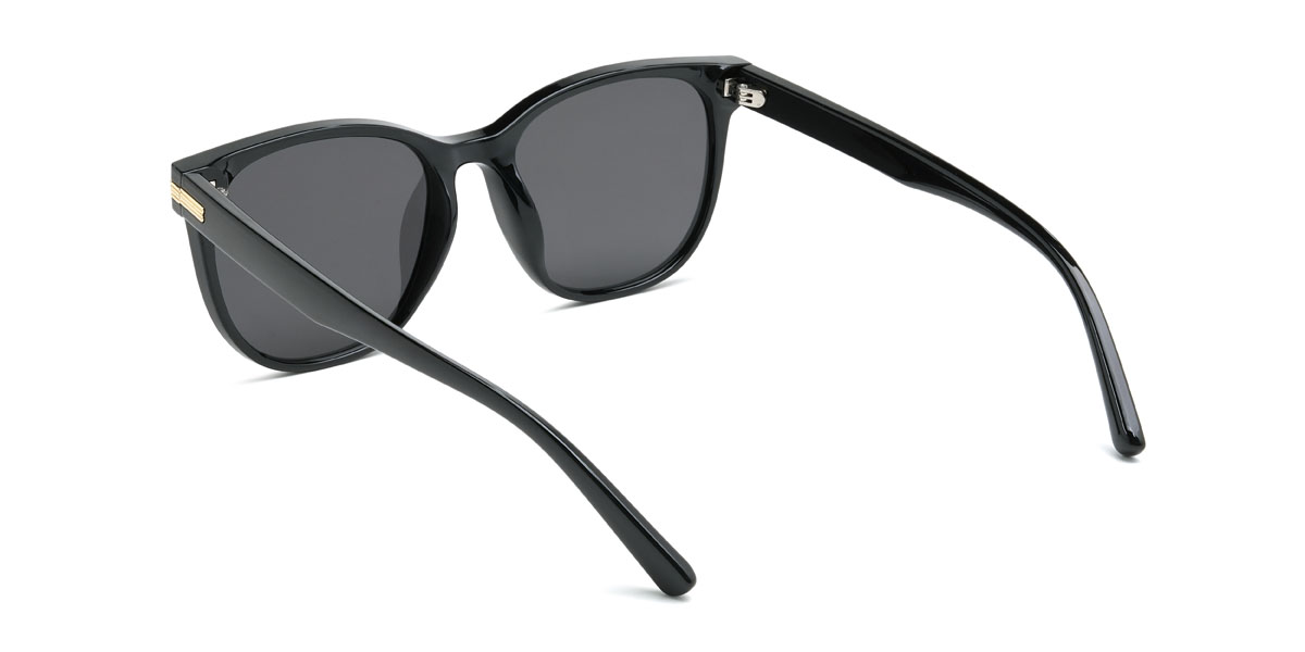 Schwarz Grau Faisal Brille - Square Sunglasses