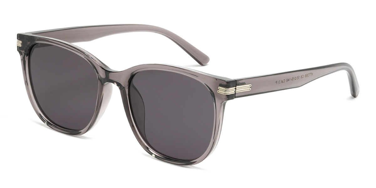 Grau Grau Faisal Brille - Square Sunglasses