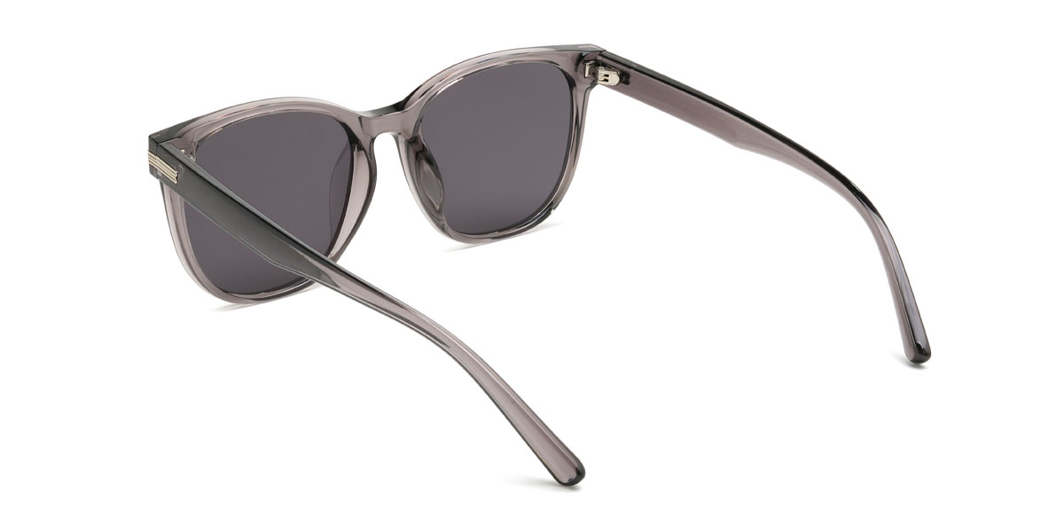 Grau Grau Faisal Brille - Square Sunglasses