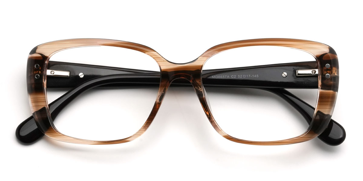 Bräune Imara Brille - Rectangle Glasses