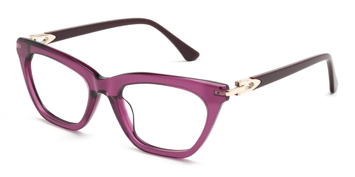 Lila Margot Brille - Cat Eye Glasses