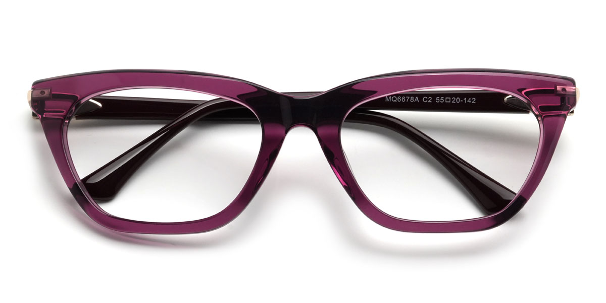 Lila Margot Brille - Cat Eye Glasses