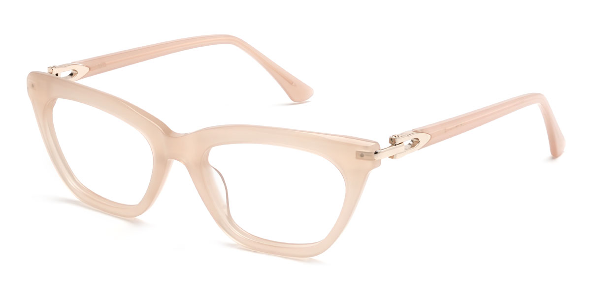 Nude Pink Margot Brille - Cat Eye Glasses