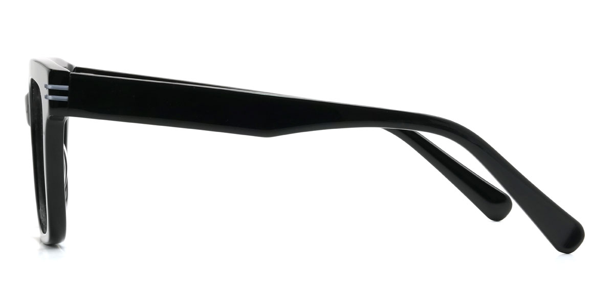 Schwarz Johnathan Brille - Rectangle Glasses