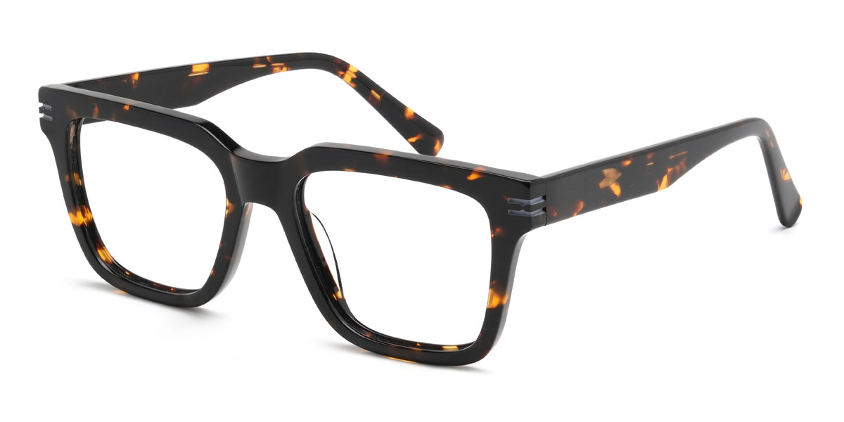 Schildpatt Johnathan Brille - Rectangle Glasses