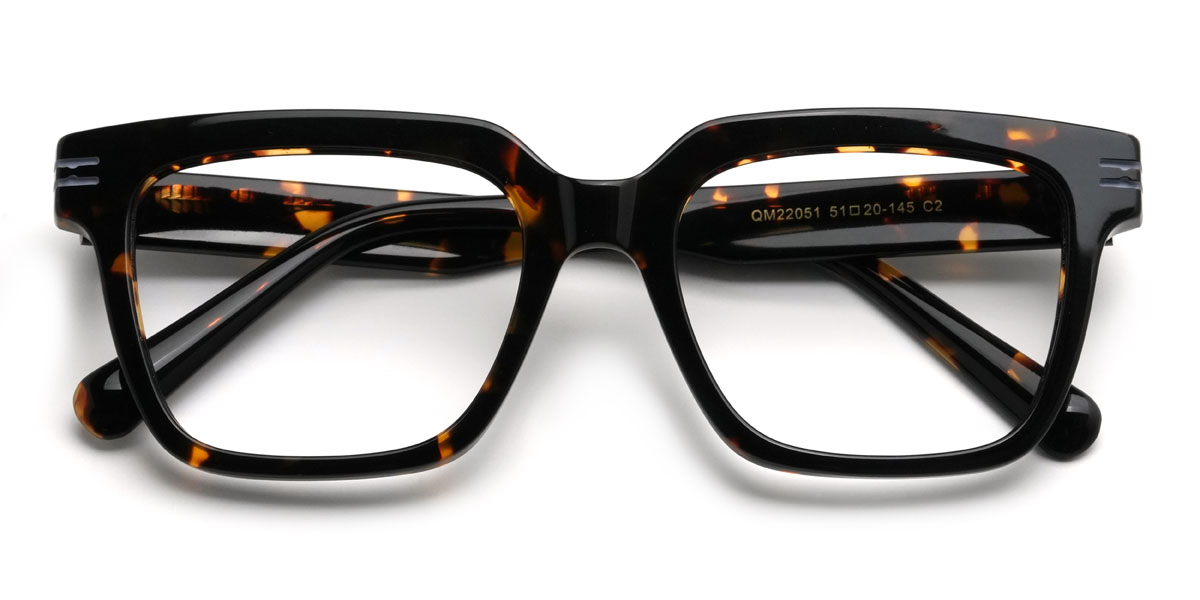 Schildpatt Johnathan Brille - Rectangle Glasses