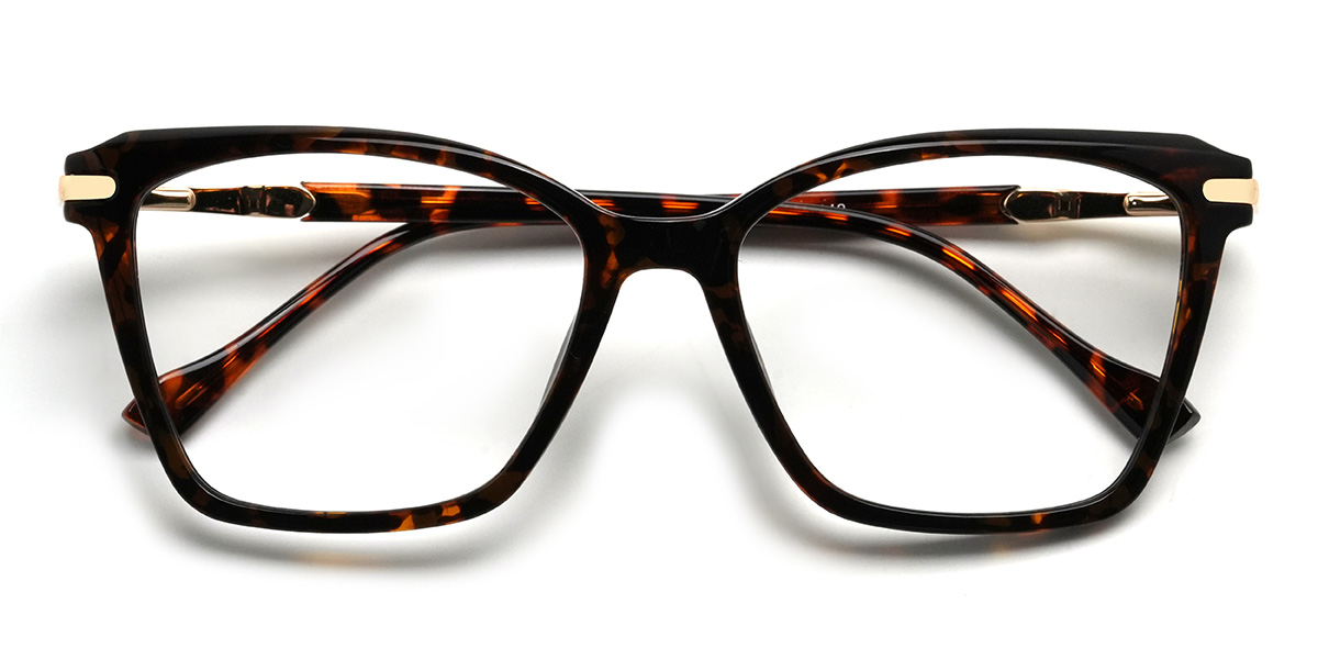 Schildpatt Liyana Brille - Rectangle Glasses