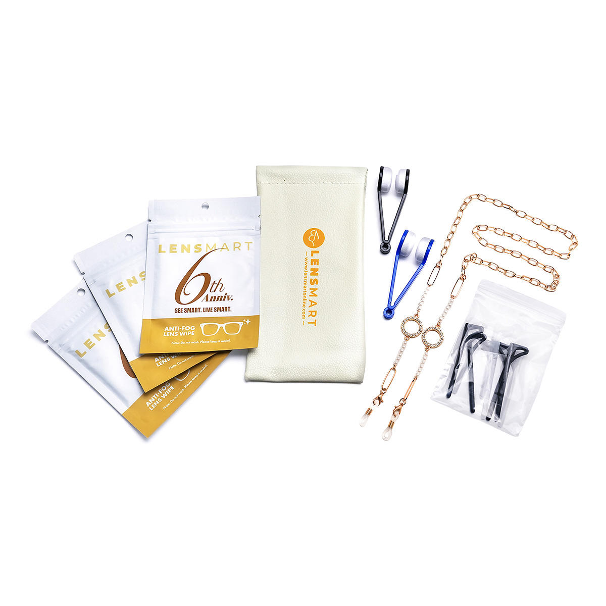 Eyeglasses accessory set