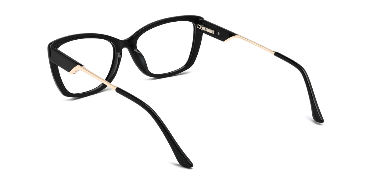 Schwarz Blessin Brille - Rectangle Glasses