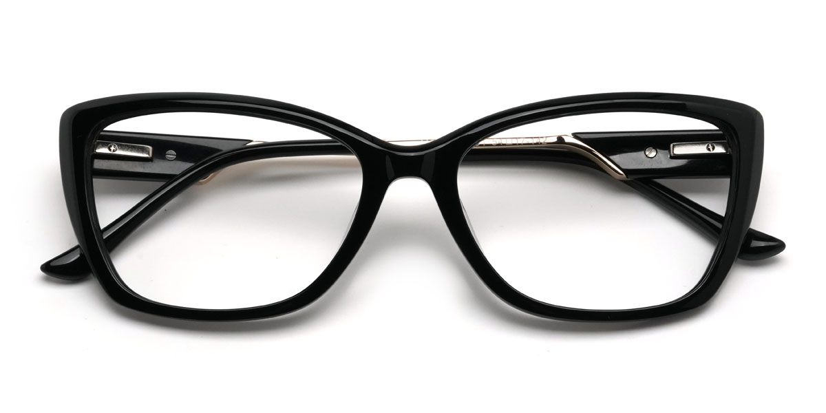 Schwarz Blessin Brille - Rectangle Glasses