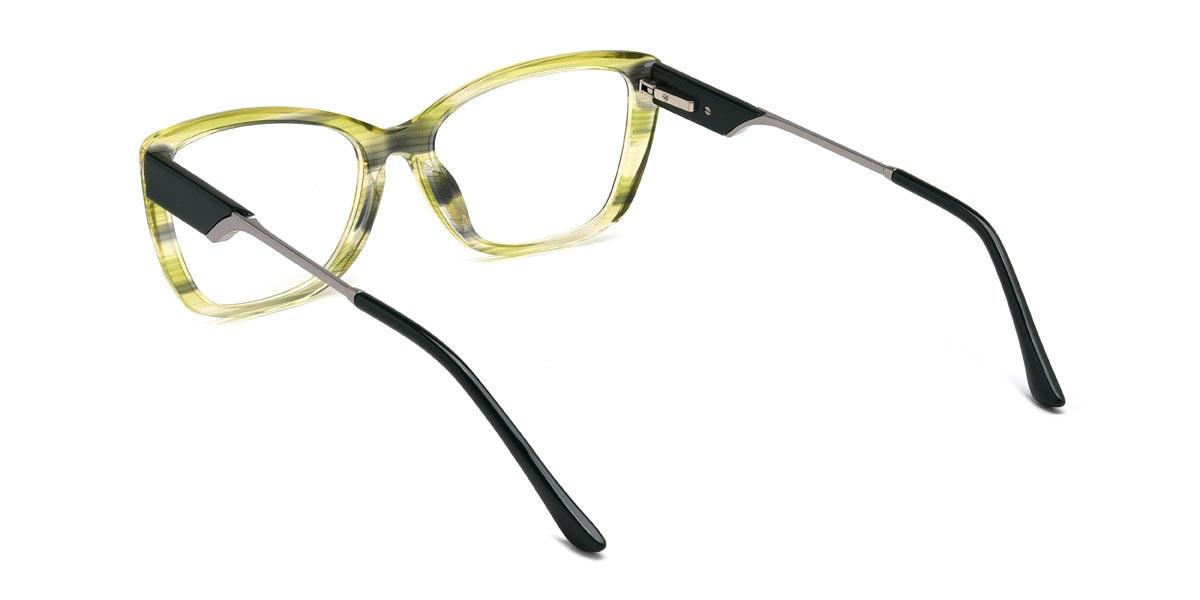 Pear Green Blessin Glasses - Rectangle Glasses
