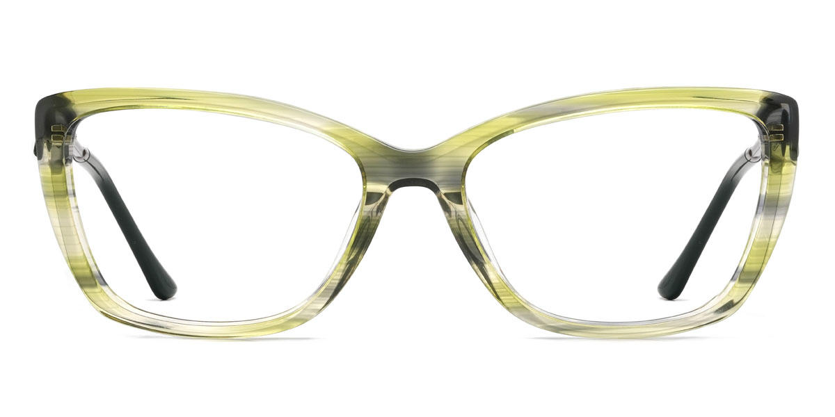 Pear Green Blessin Glasses - Rectangle Glasses