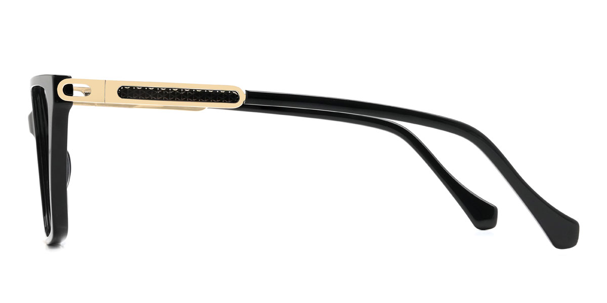 Schwarz Gustavo Brille - Rectangle Glasses