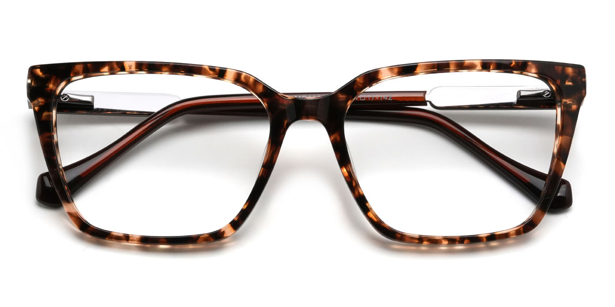 Tawny teknősbéka Gustavo Szemüveg - Rectangle Glasses