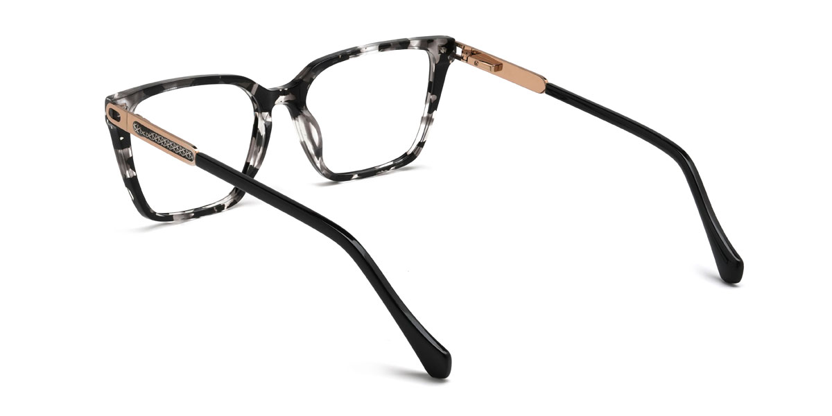 Fekete teknősbéka Gustavo Szemüveg - Rectangle Glasses