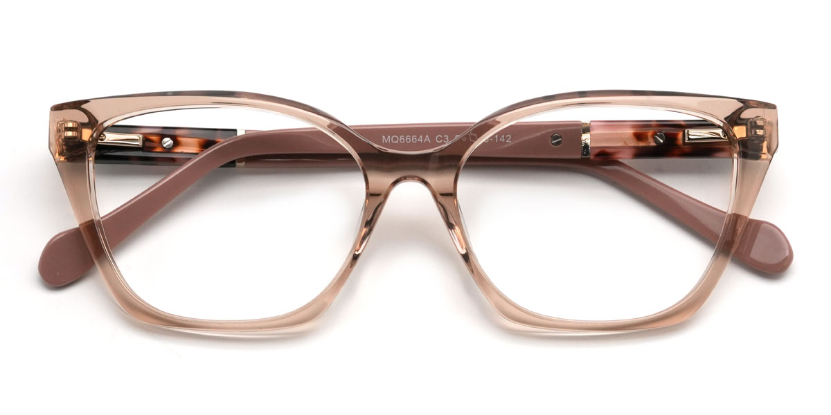 Világos barna Estella Szemüveg - Cat Eye Glasses