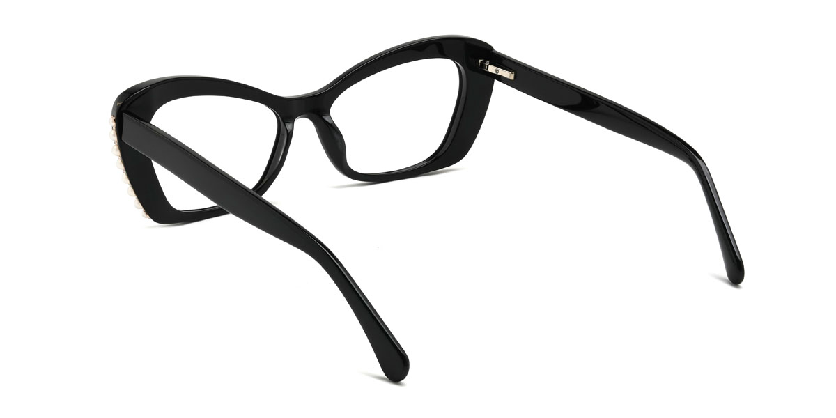 Schwarz Aliya Brille - Cat Eye Glasses