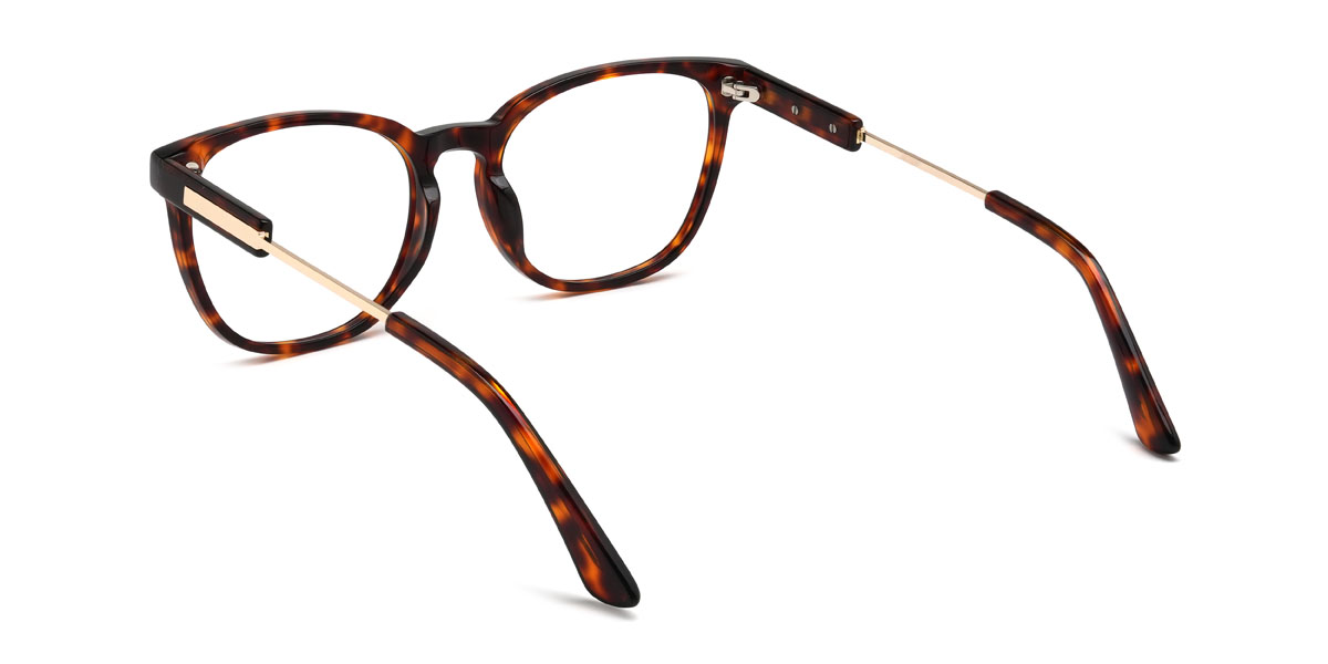 Schildpatt Draven Brille - Oval Glasses