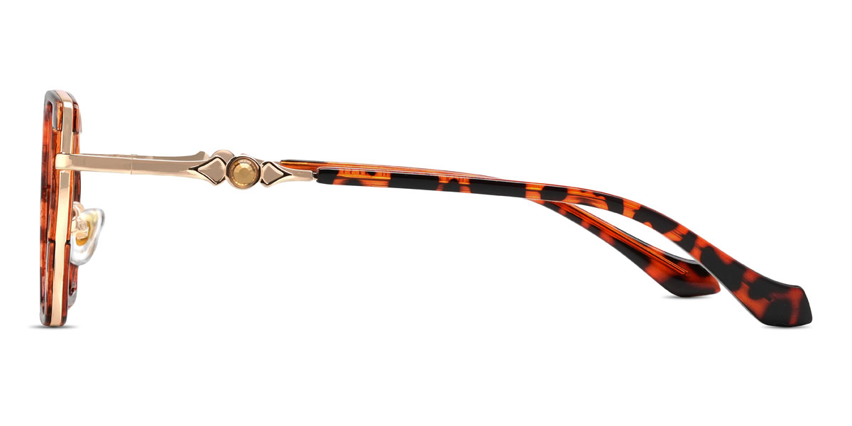 Teknősbéka Memphis Szemüveg - Rectangle Glasses