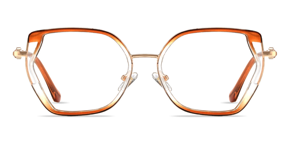 Narancs Memphis Szemüveg - Rectangle Glasses