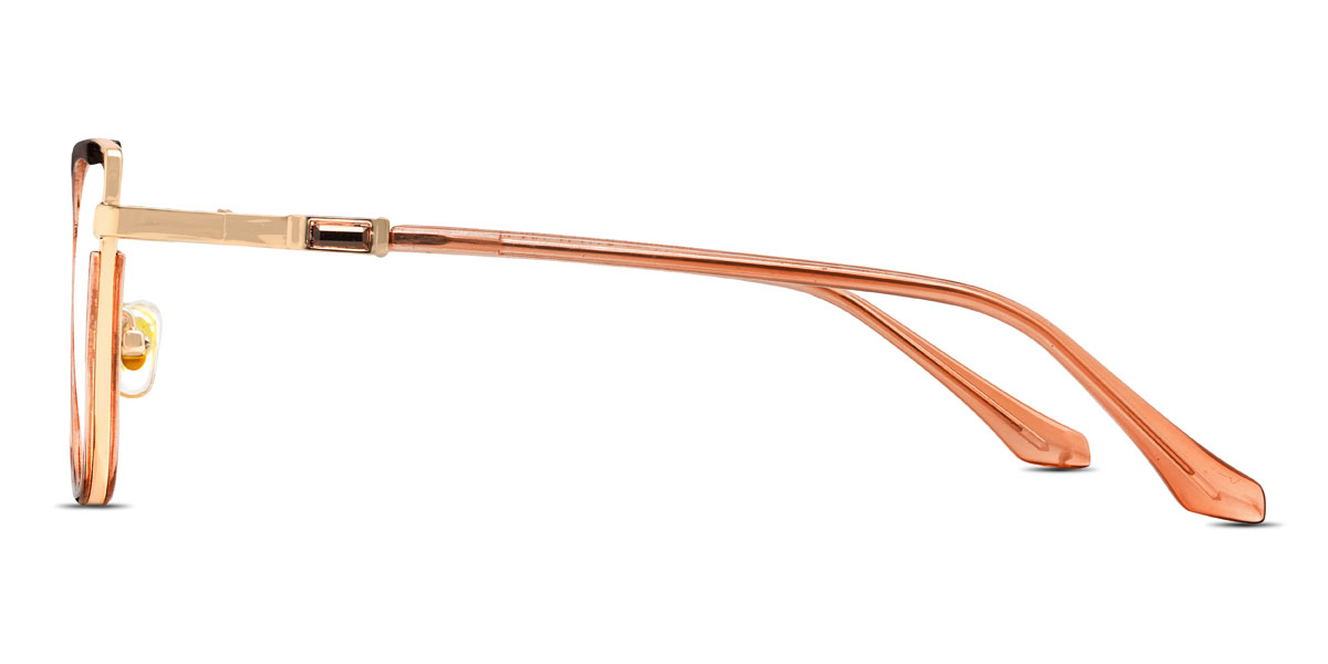 Narancs Clementine Szemüveg - Rectangle Glasses