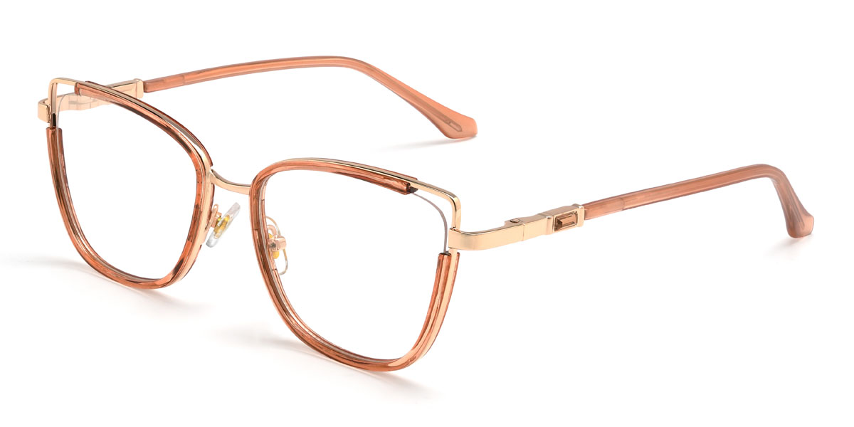 Narancs Clementine Szemüveg - Rectangle Glasses