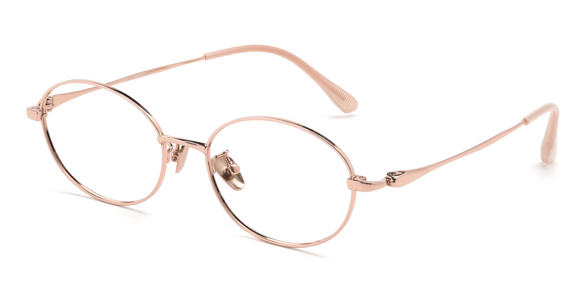 Rózsa arany Gabriele Szemüveg - Oval Glasses