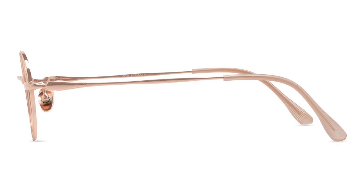 Rózsa arany Gabriele Szemüveg - Oval Glasses