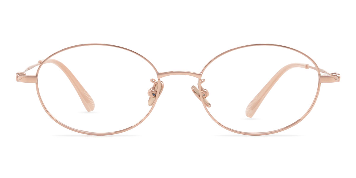 Rózsa arany Gabriele Szemüveg - Oval Glasses