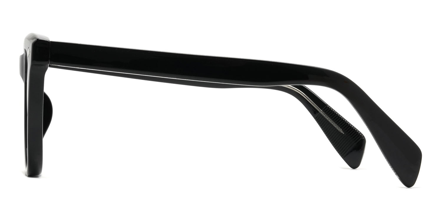 Schwarz Grau Hashim Brille - Square Sunglasses