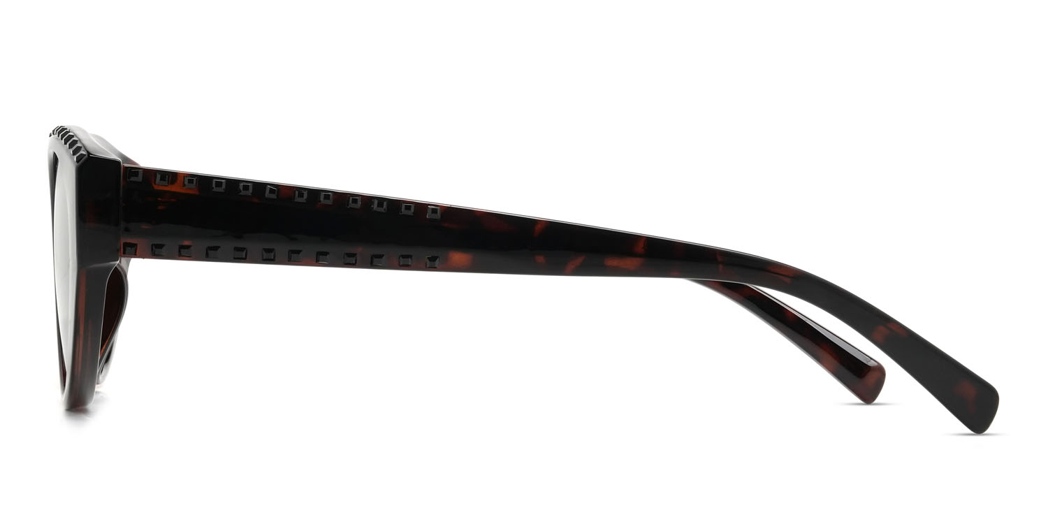 Schildpatt Grau Destinee Brille - Cat Eye Sunglasses