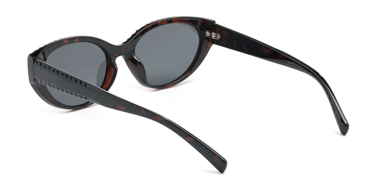 Schildpatt Grau Destinee Brille - Cat Eye Sunglasses