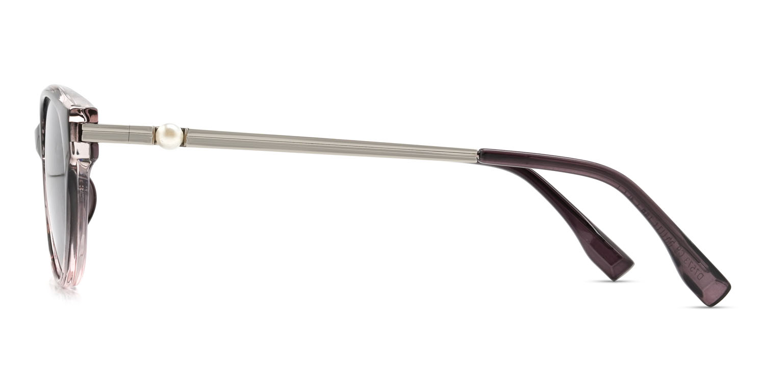 Szürke rózsaszín Gradual Purple Fabiana Szemüveg - Cat Eye Sunglasses