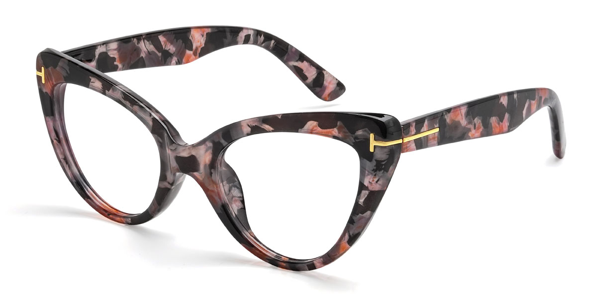 Floral Abyssinia Lunettes - Cat Eye Glasses