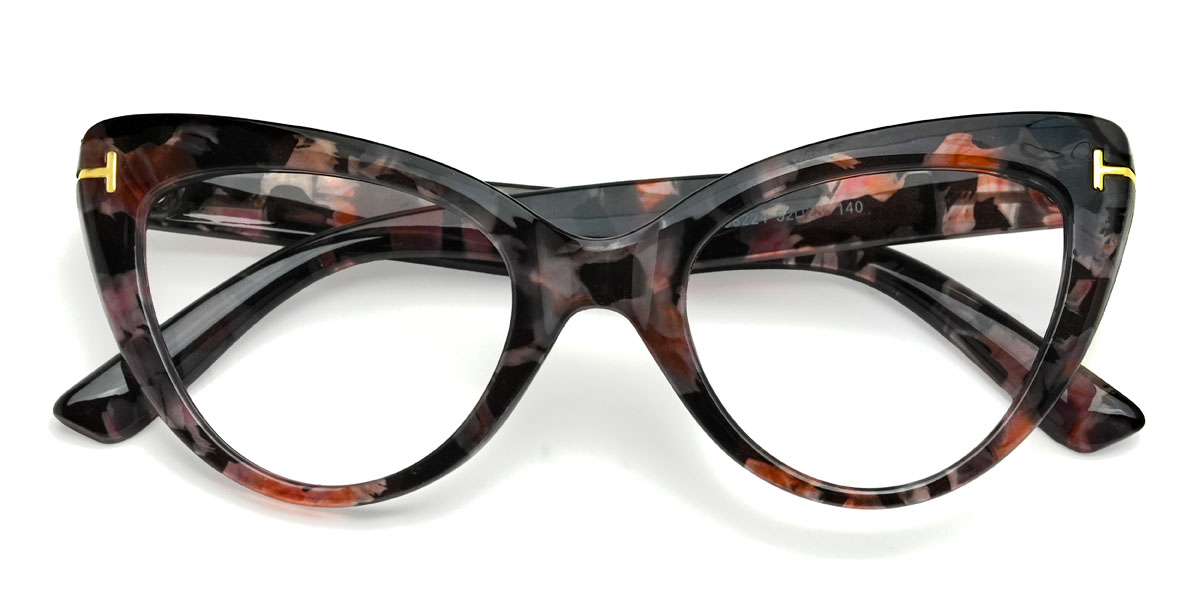 Floral Abyssinia Lunettes - Cat Eye Glasses