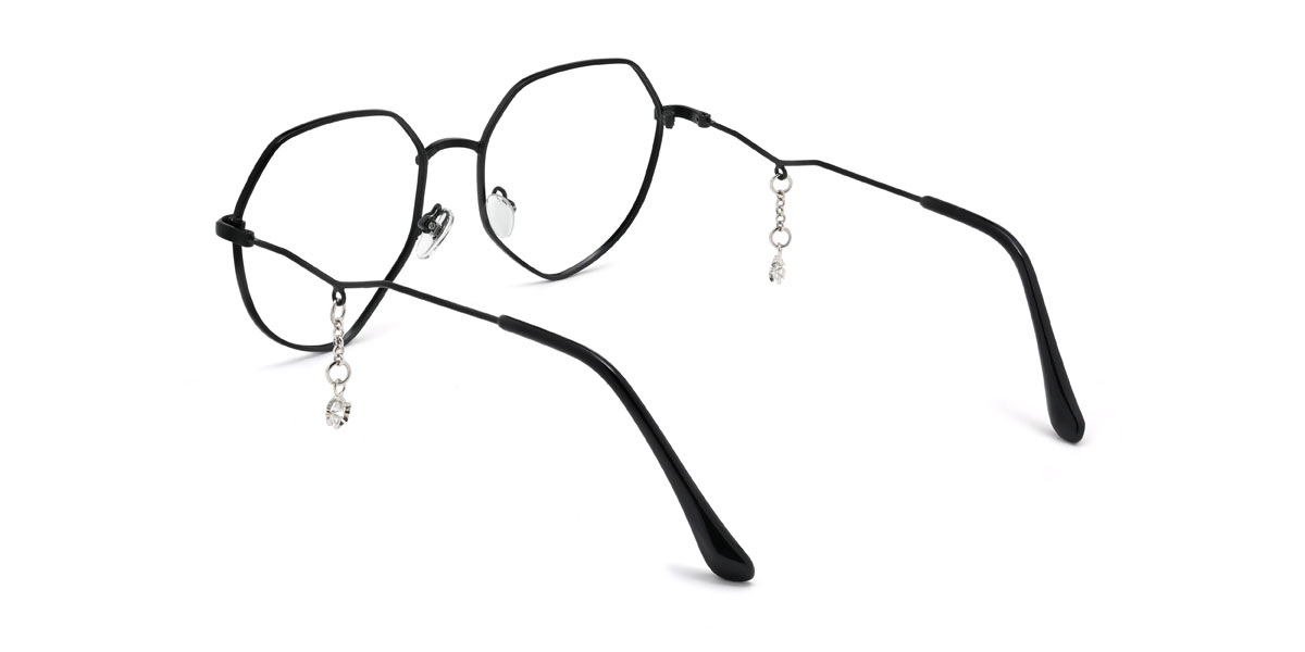 Black Jasmine Glasses - Round Glasses