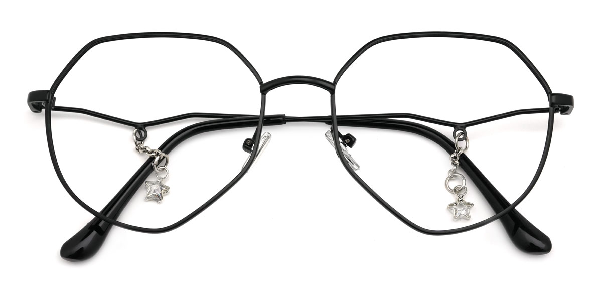 Black Jasmine Glasses - Round Glasses