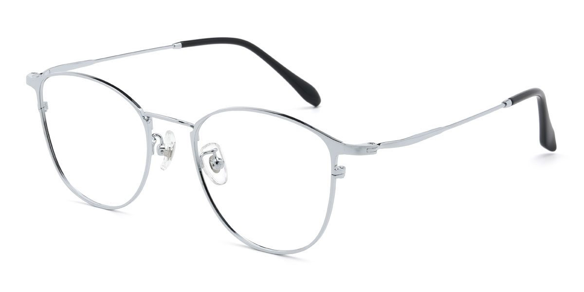 Silber Hessa Brille - Oval Glasses