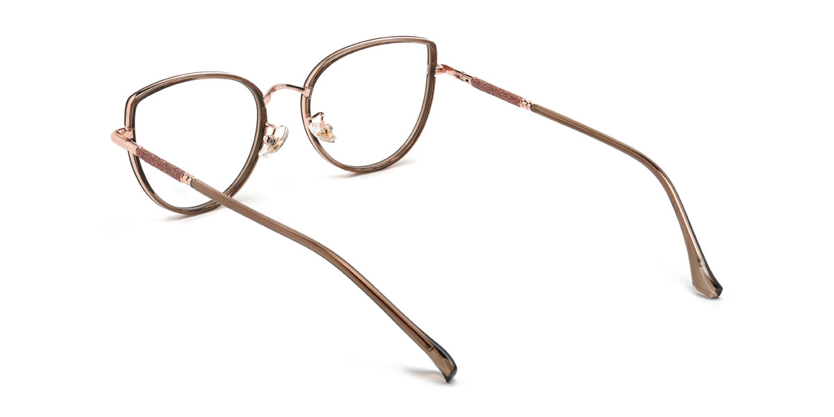 Marron Sariya Lunettes - Cat Eye Glasses