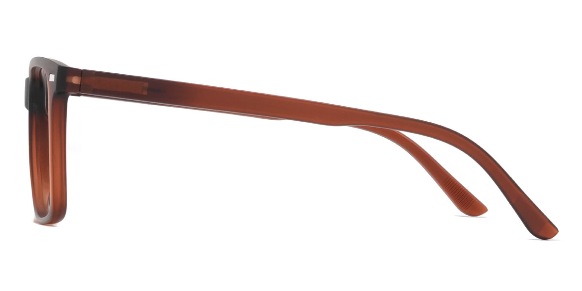 Barna Octavio Szemüveg - Rectangle Clip-On Sunglasses